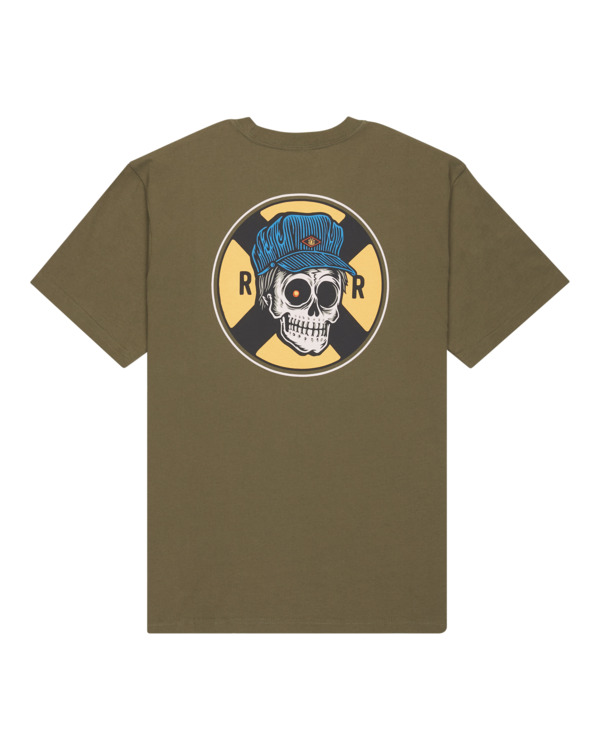 1 Timber Signs - T-Shirt für Männer Grün ELYZT00586 Element