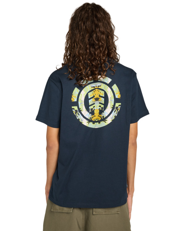 7 Surreal Icon - T-Shirt für Männer Blau ELYZT00587 Element