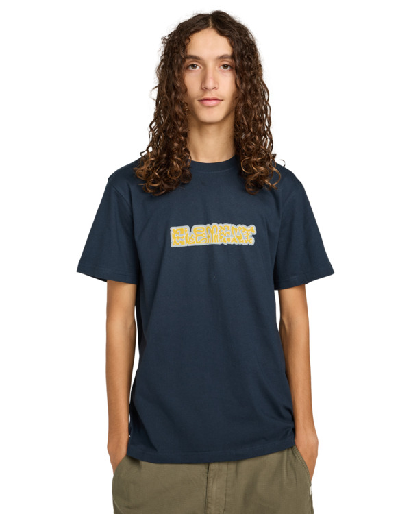 2 Surreal Icon - T-Shirt für Männer Blau ELYZT00587 Element