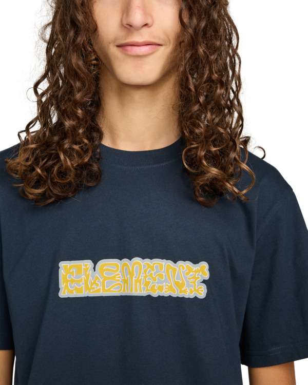 4 Surreal Icon - T-Shirt für Männer Blau ELYZT00587 Element