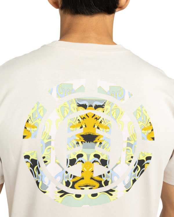 5 Surreal Icon - T-shirt de manga curta para Homem Beige ELYZT00587 Element