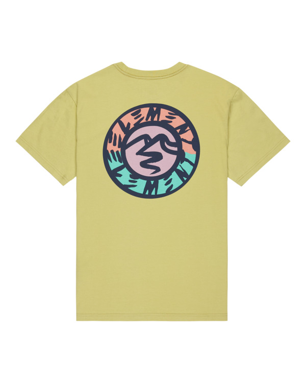 1 Path Ahead - Short Sleeve T-Shirt for Men Green ELYZT00589 Element
