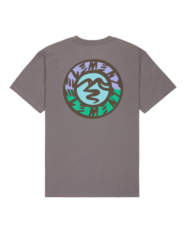 1 Path Ahead - T-Shirt à manches courtes pour Homme Noir ELYZT00589 Element