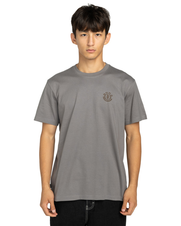 2 Path Ahead - T-Shirt à manches courtes pour Homme Noir ELYZT00589 Element