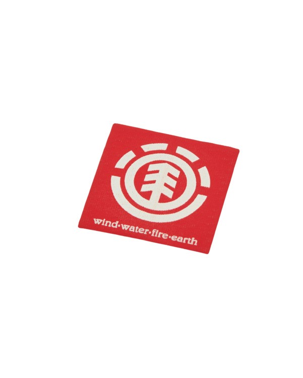 3 Square Logo - T-shirt de manga curta para homem Branco ELYZT00590 Element