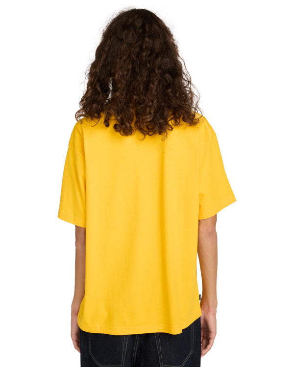 6 Three Pines - Maglietta a maniche corte da Uomo Yellow ELYZT00591 Element