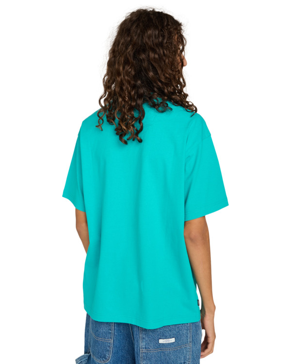 6 Substance - Short Sleeve T-Shirt for Men Blue ELYZT00592 Element