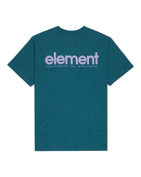 1 Lowcase Bp - Short Sleeve T-Shirt for Men Blue ELYZT00594 Element