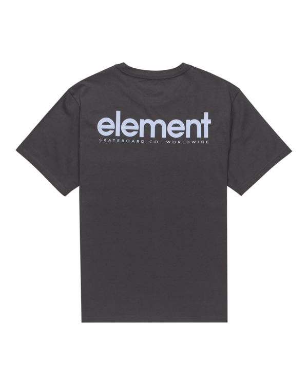 1 Lowcase Bp - Camiseta de manga corta para hombre Negro ELYZT00594 Element
