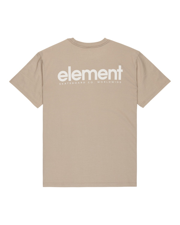 1 Lowcase Bp - T-Shirt à manches courtes pour Homme Beige ELYZT00594 Element