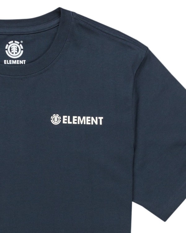 2 Blazin Chest - T-Shirt à manches courtes pour Homme Bleu ELYZT00595 Element
