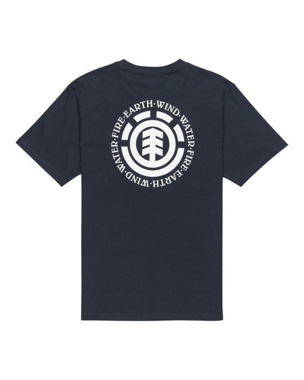 1 Seal Bp - Camiseta de manga corta para hombre Azul ELYZT00596 Element