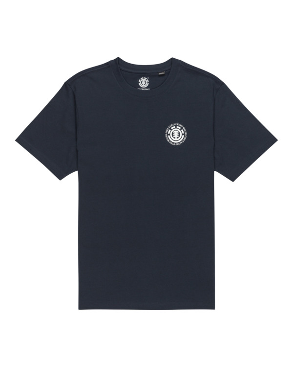 0 Seal Bp - Camiseta de manga corta para hombre Azul ELYZT00596 Element