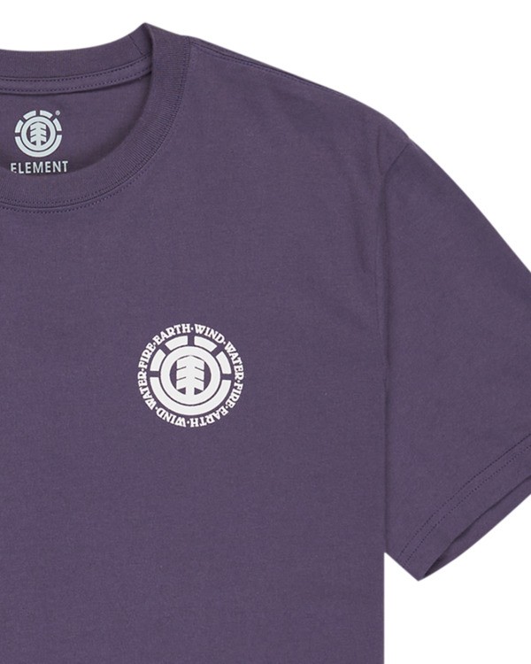 2 Seal Bp - T-Shirt à manches courtes pour Homme Noir ELYZT00596 Element