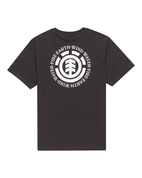 1 Seal Bp - Short Sleeve T-Shirt for Men Black ELYZT00596 Element