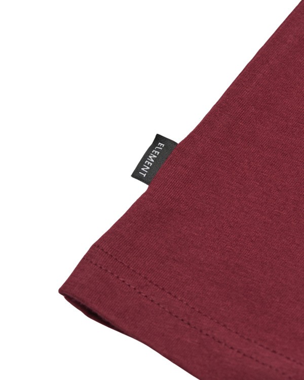 4 Seal Bp - Short Sleeve T-Shirt for Men Red ELYZT00596 Element