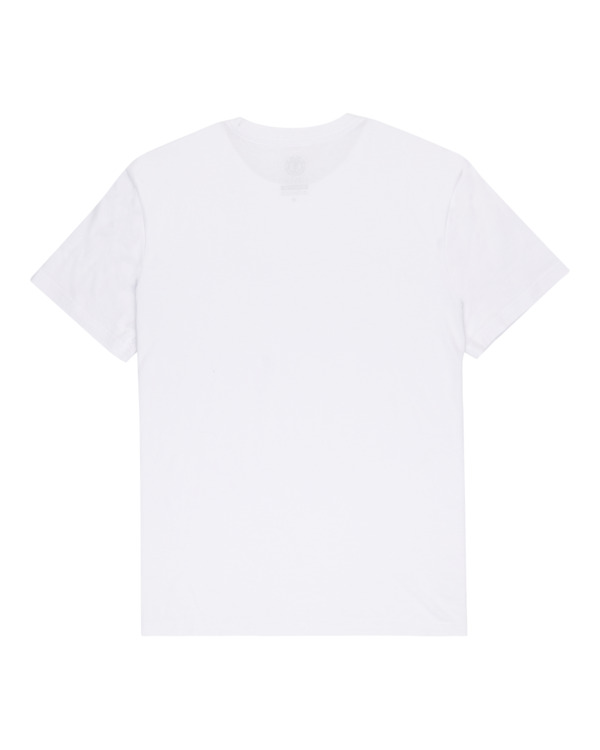 1 Dual - T-Shirt für Männer Weiss ELYZT00602 Element
