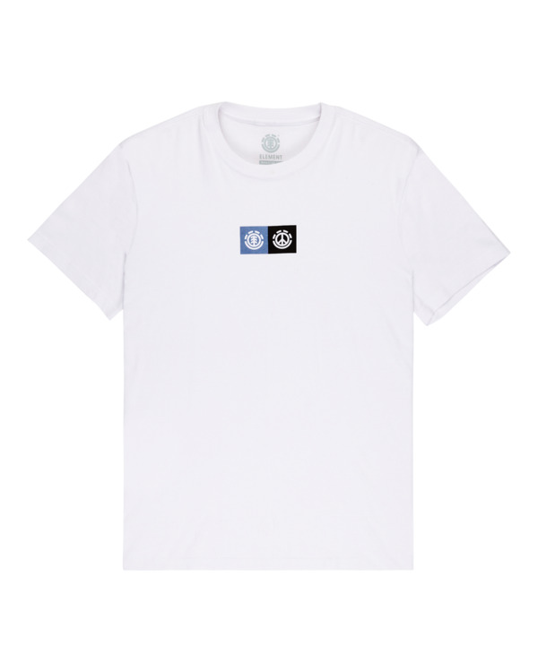 0 Dual - T-Shirt für Männer Weiss ELYZT00602 Element