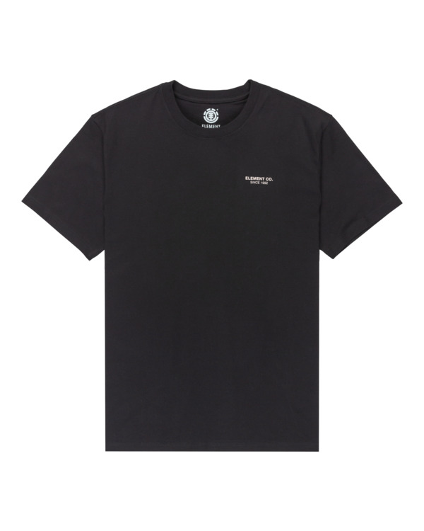 0 Element Co - Short Sleeve T-Shirt for Men Blue ELYZT00603 Element