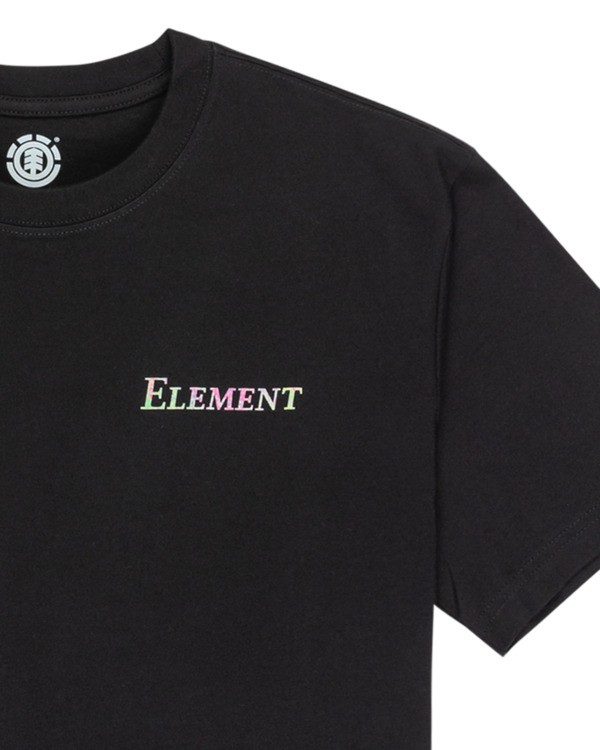 2 Tree Icon - T-Shirt à manches courtes pour Homme Bleu ELYZT00604 Element