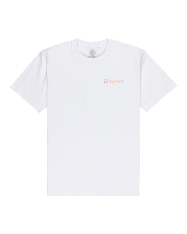 0 Tree Icon - T-Shirt à manches courtes pour Homme Blanc ELYZT00604 Element
