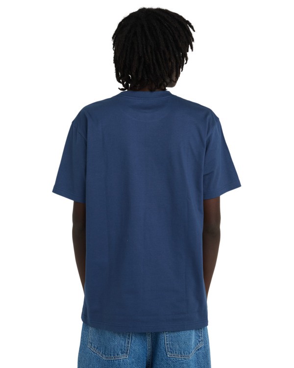 6 I Heart - Short Sleeve T-Shirt for Men Blue ELYZT00614 Element