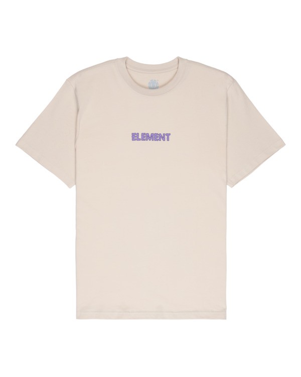 0 Swamps - T-Shirt f&uuml;r M&auml;nner Beige ELYZT00621 Element