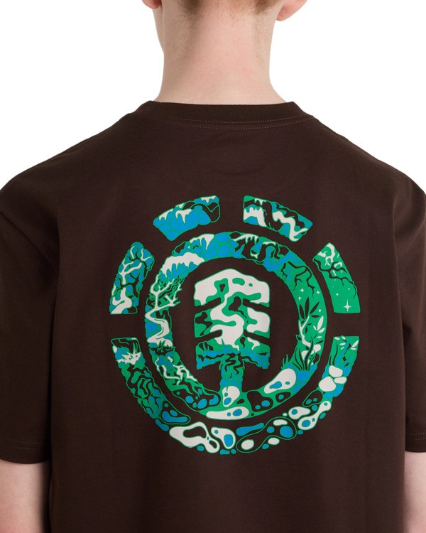 5 Swamps - T-Shirt f&uuml;r M&auml;nner Braun ELYZT00621 Element