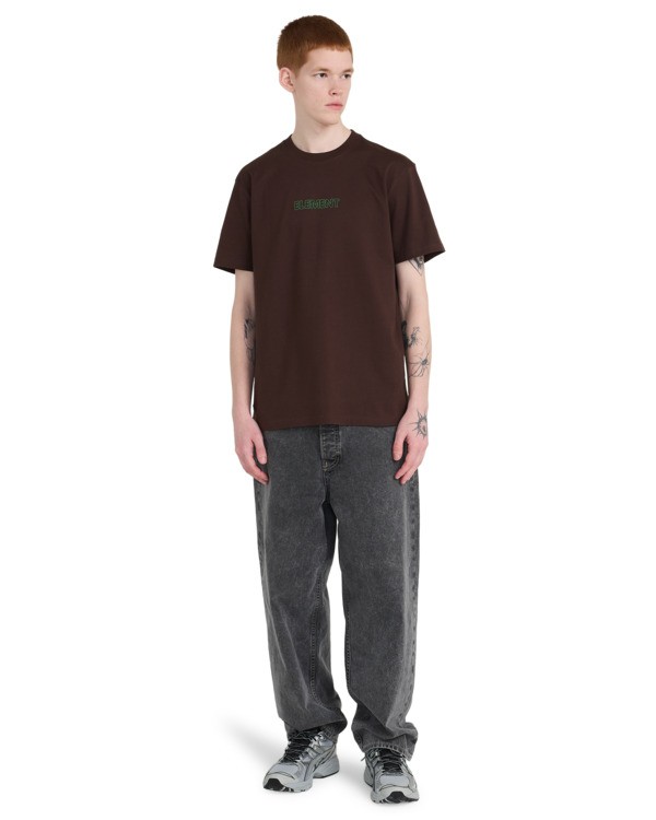 6 Swamps - T-Shirt f&uuml;r M&auml;nner Braun ELYZT00621 Element