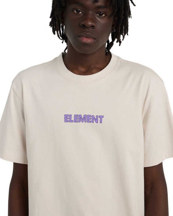 4 Swamps - T-Shirt f&uuml;r M&auml;nner Beige ELYZT00621 Element