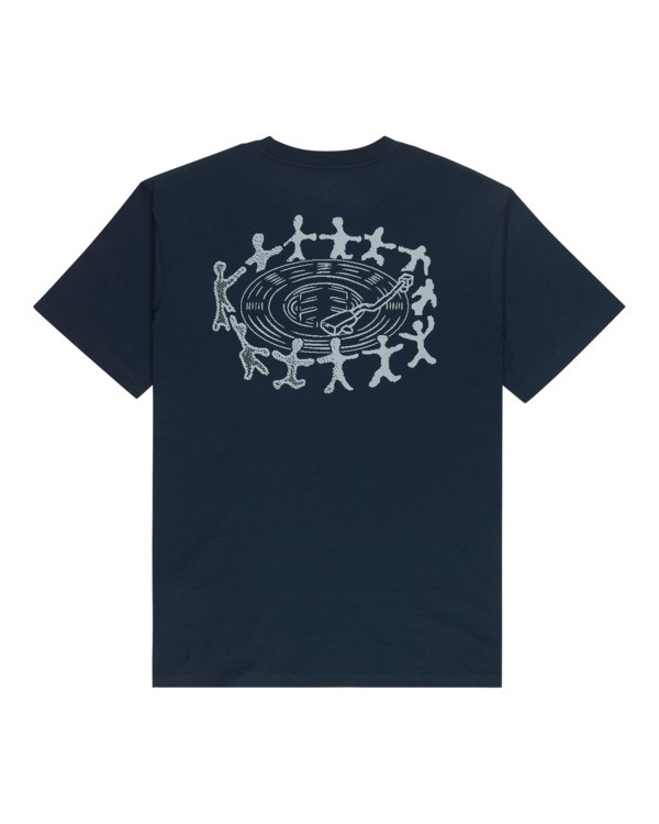 1 Spinner - T-Shirt f&uuml;r M&auml;nner Blau ELYZT00622 Element