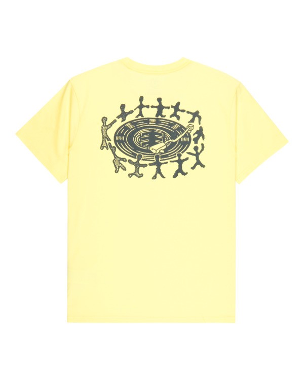 1 Spinner - T-Shirt f&uuml;r M&auml;nner Gelb ELYZT00622 Element