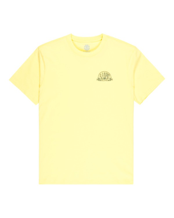 0 Spinner - T-Shirt f&uuml;r M&auml;nner Gelb ELYZT00622 Element