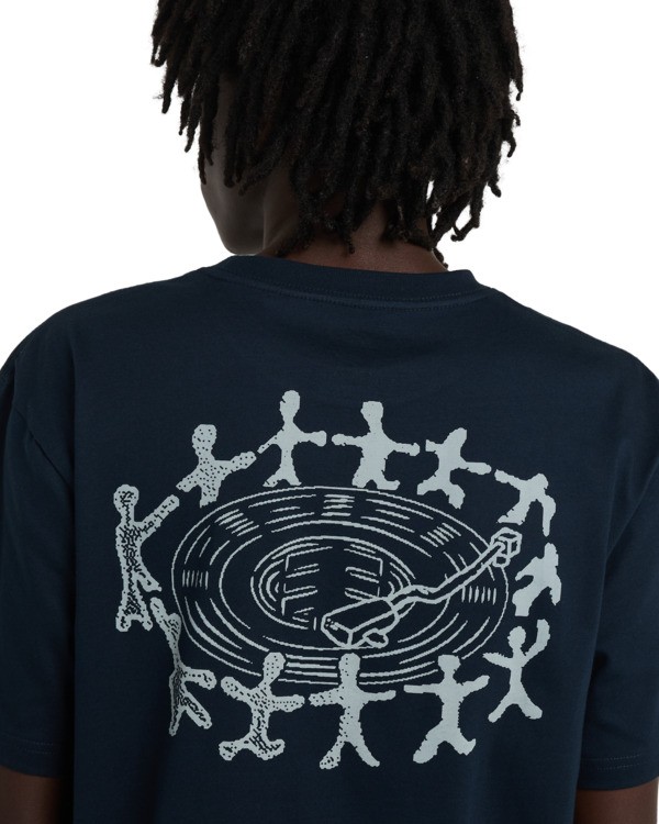 7 Spinner - T-Shirt f&uuml;r M&auml;nner Blau ELYZT00622 Element