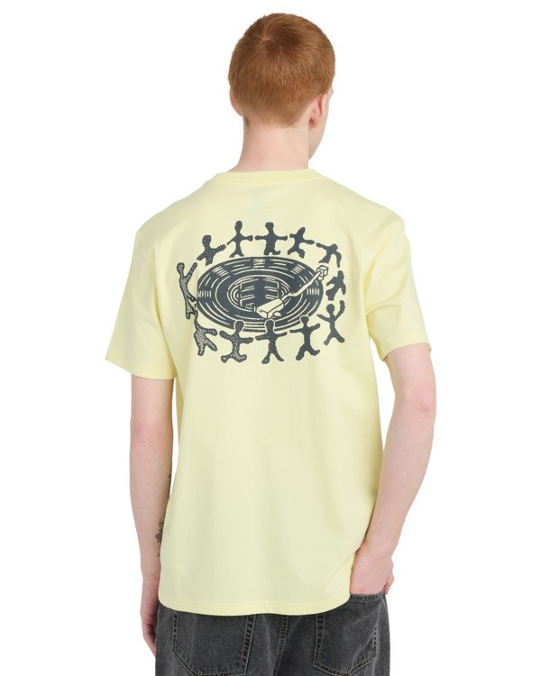 6 Spinner - T-Shirt f&uuml;r M&auml;nner Gelb ELYZT00622 Element