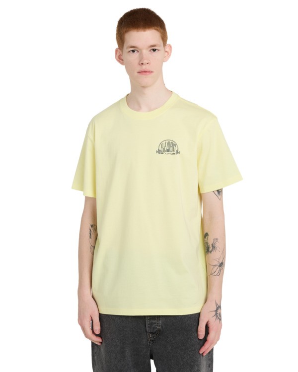 2 Spinner - T-Shirt f&uuml;r M&auml;nner Gelb ELYZT00622 Element