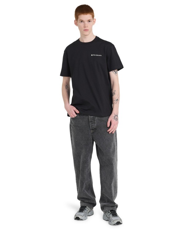 5 New Heights - Short Sleeve T-Shirt for Men Black ELYZT00627 Element