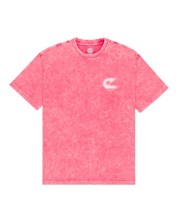 0 Lab - Short Sleeve T-Shirt for Men Red ELYZT00633 Element