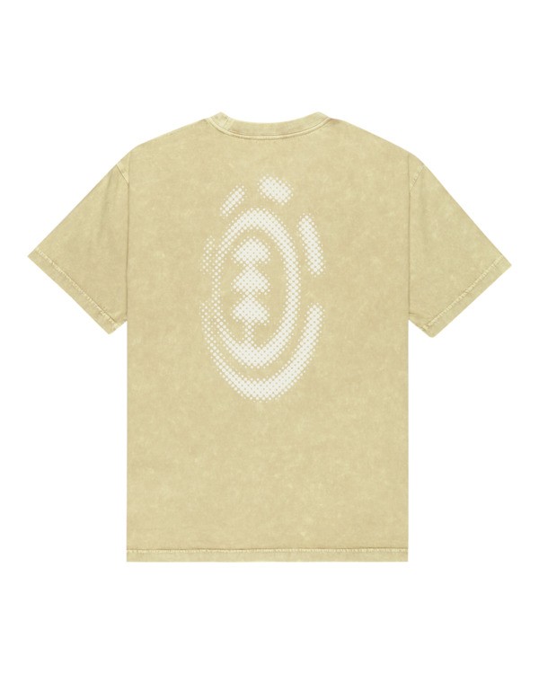 1 Lab - Short Sleeve T-Shirt for Men Beige ELYZT00633 Element