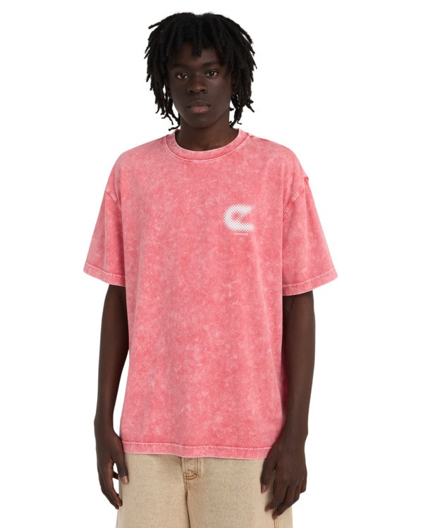 2 Lab - Short Sleeve T-Shirt for Men Red ELYZT00633 Element