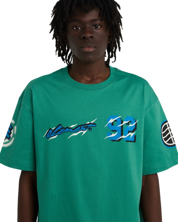 4 Field - Maglietta a maniche corte da Uomo Green ELYZT00641 Element