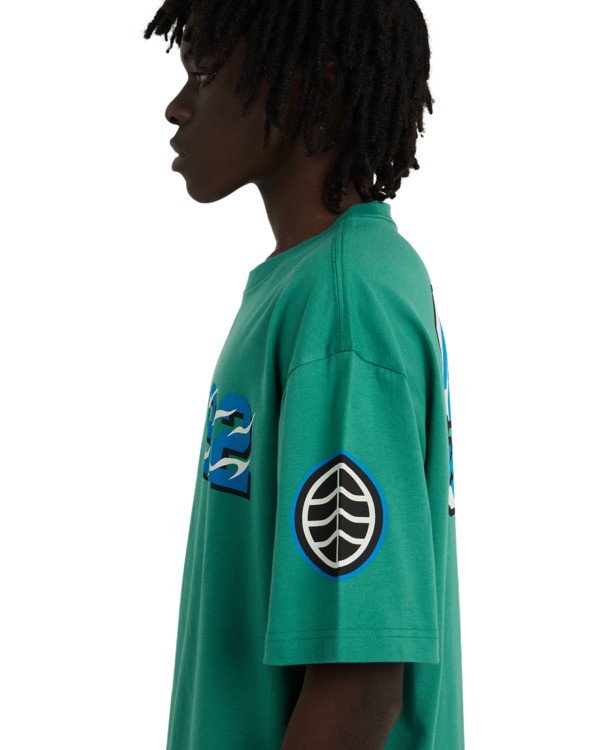 5 Field - Maglietta a maniche corte da Uomo Green ELYZT00641 Element