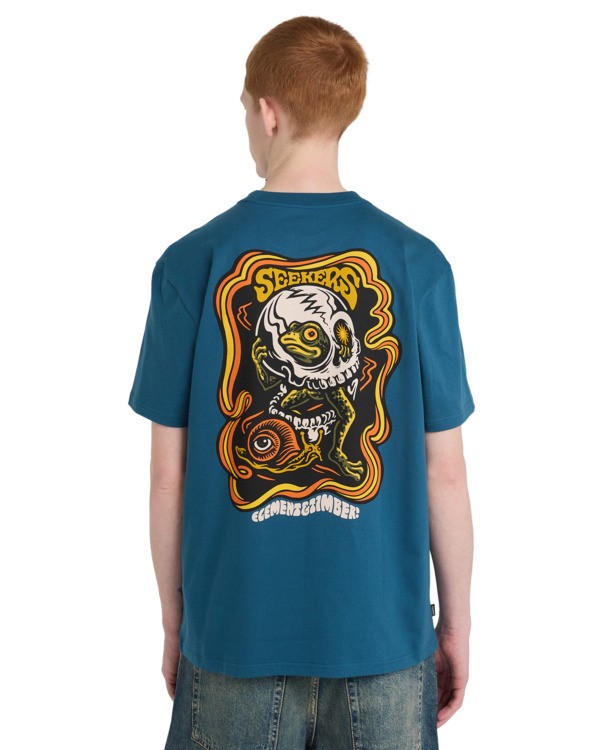 6 Timber Hermit - T-Shirt für Männer Blau ELYZT00656 Element