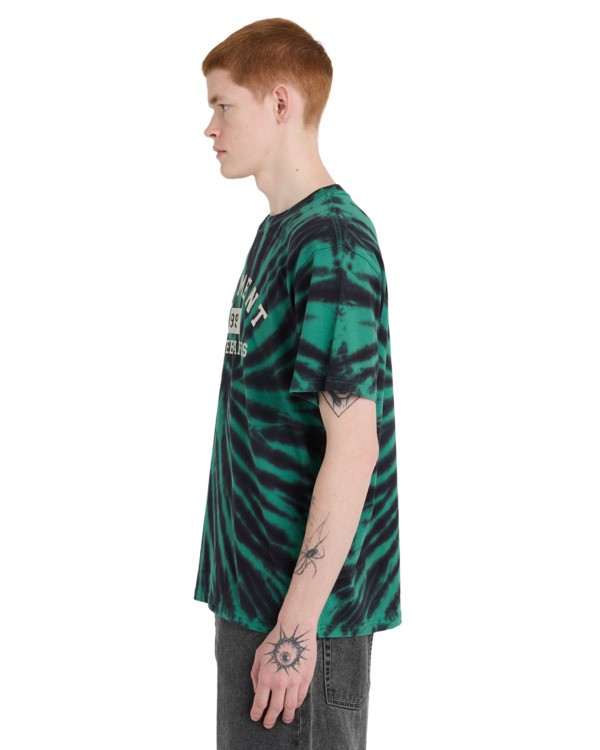 3 Home Team - Short Sleeve T-Shirt for Men Green ELYZT00657 Element
