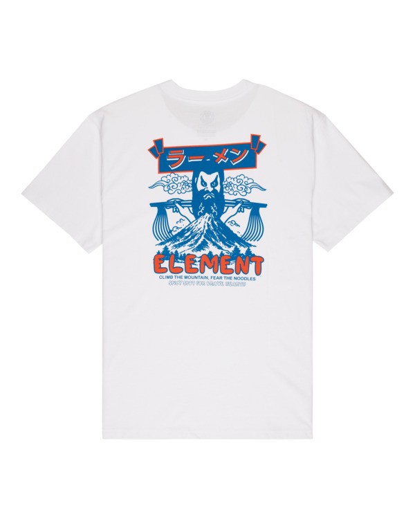 1 Element Spicy Noo - T-shirt de manga curta para Homem Branco ELYZT00670 Element