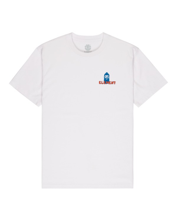 0 Element Spicy Noo - T-shirt de manga curta para Homem Branco ELYZT00670 Element
