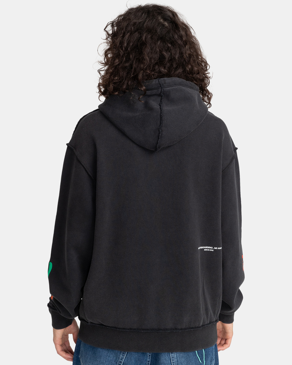 6 Skateboarding Mi Amor - Kapuzenpulli Schwarz F1HOB8ELF2 Element
