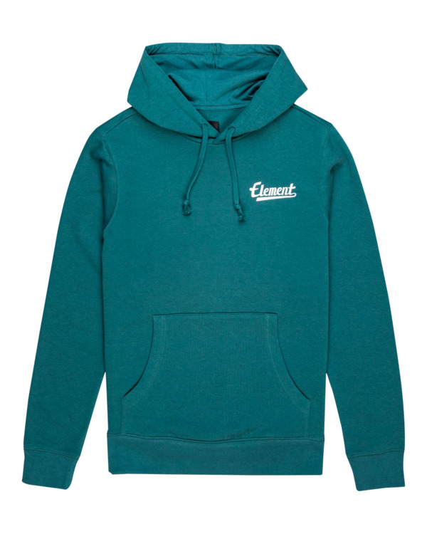 0 Script Chest - Sweat &agrave; capuche pour Homme Vert F1HOC4ELF2 Element
