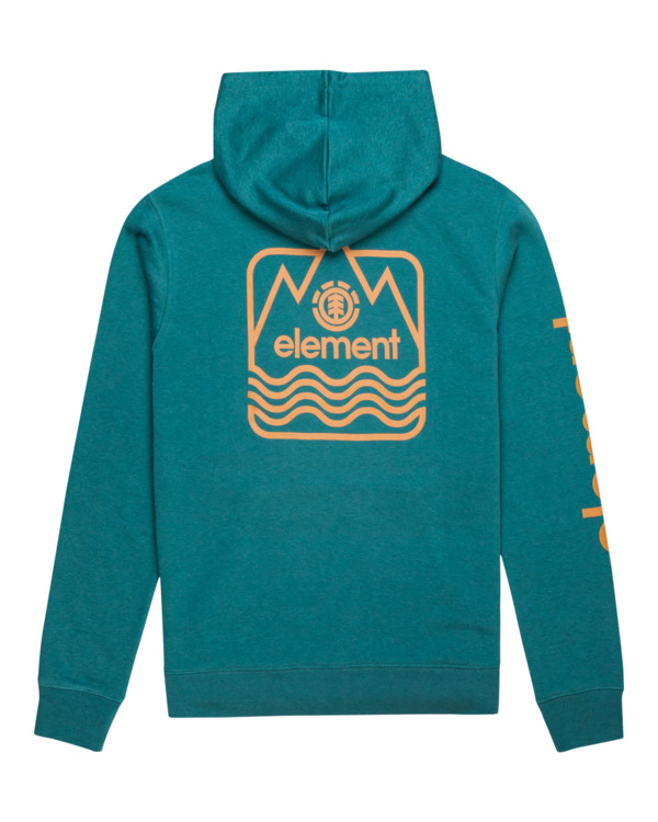 1 Peaks - Sudadera con Capucha para Hombre Verde F1HOC6ELF2 Element