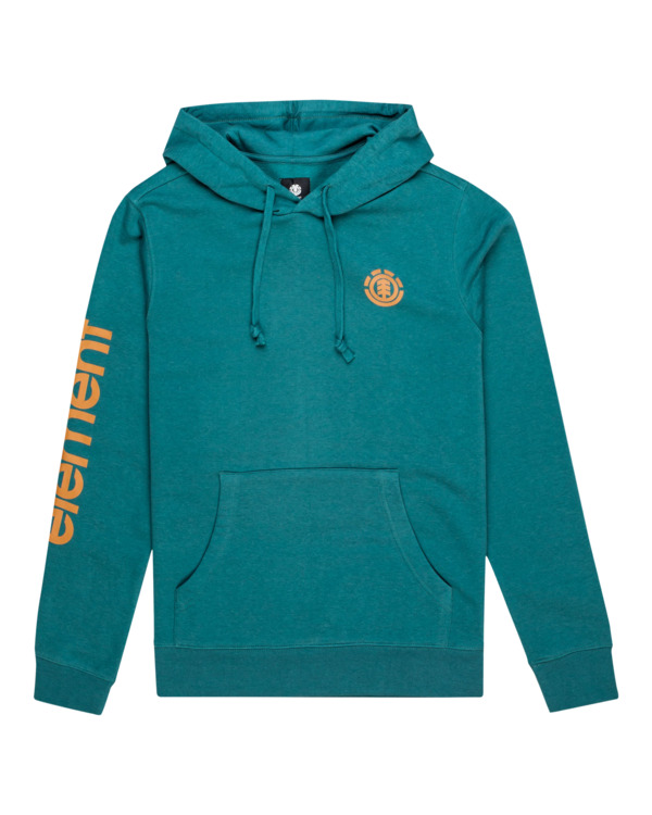 0 Peaks - Sudadera con Capucha para Hombre Verde F1HOC6ELF2 Element